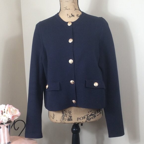 Boden Navy Blue Preppy Cardigan - Picture 1 of 6